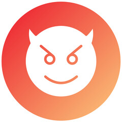 Vector Design Devil Icon Style