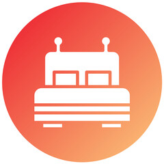Vector Design Bed Icon Style