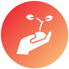 Fototapeta premium Vector Design Planting Icon Style