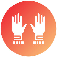 Obraz premium Vector Design Winter Gloves Icon Style