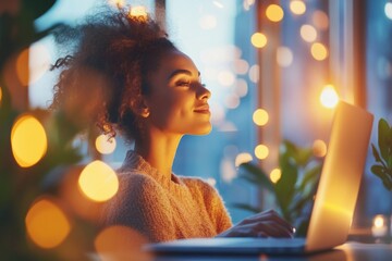 A therapist guiding a patient on how to incorporate mindfulness techniques into their medication routine, in a softly lit office