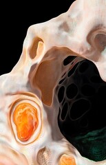 modern abstract dot matrix 