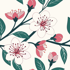 seamless floral pattern