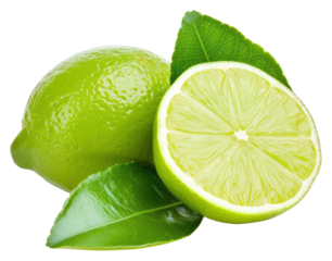 PNG Lime with leaf fruit lemon plant.
