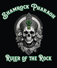 Shamrock Pharaoh ? Ruler of the Rock.eps