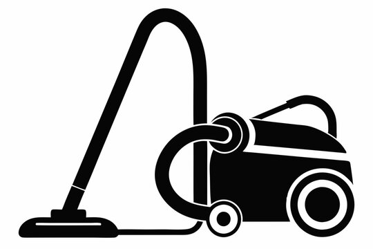recommend clip art: vacuum cleaner line art silhouette vector illustration