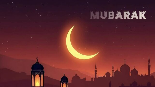eid mubarak greeting card