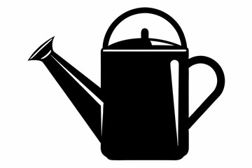 watering can icon line art silhouette vector illustration