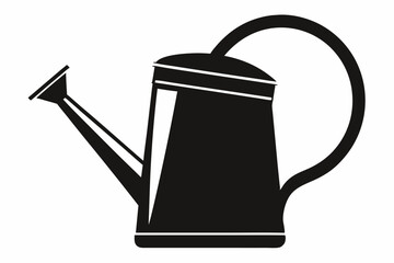 watering can icon line art silhouette vector illustration