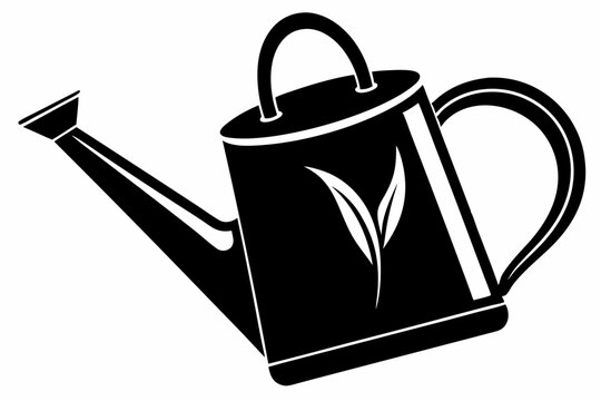 recommend clip art: watering can icon line art silhouette vector illustration