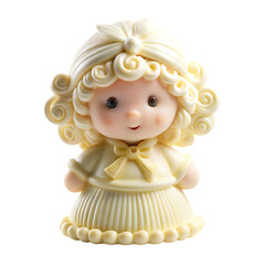 Fototapeta premium Adorable Cake Topper Girl