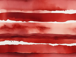 The red material illustration conveys precision through clean, linear designs.