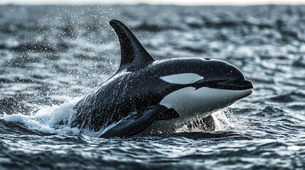 Obraz premium great white shark in the ocean