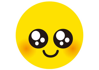 スマイル,ニコニコ,笑顔,顔,かわいい,顔文字,絵文字,マーク,ニコちゃん,優しい,黄色,表情,アイコン,にっこり,うるうる,笑う,記号,単体,気持ち,明るい,シンボル,ポップ,シンプル,丸,イラスト,幸せ,幸福,感情,ピクト,表示,人物,円,ワンポイント,ポイント,デザイン,商用フリー,フリー素材,素材