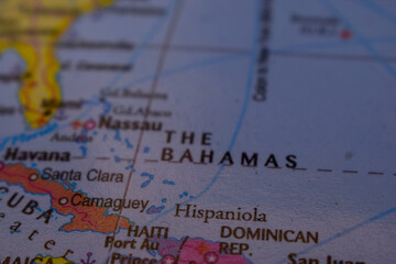 Hispaniola  On The World Map-Geo Political Map