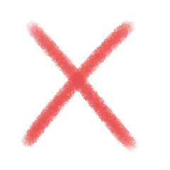 handwritten alphabet X