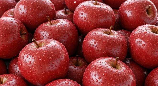 Red Apples in Sunset Light