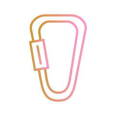 Carabiners Vector Icon