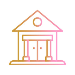 Bank Vector Icon