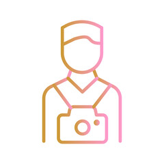 Photographer Vector Icon