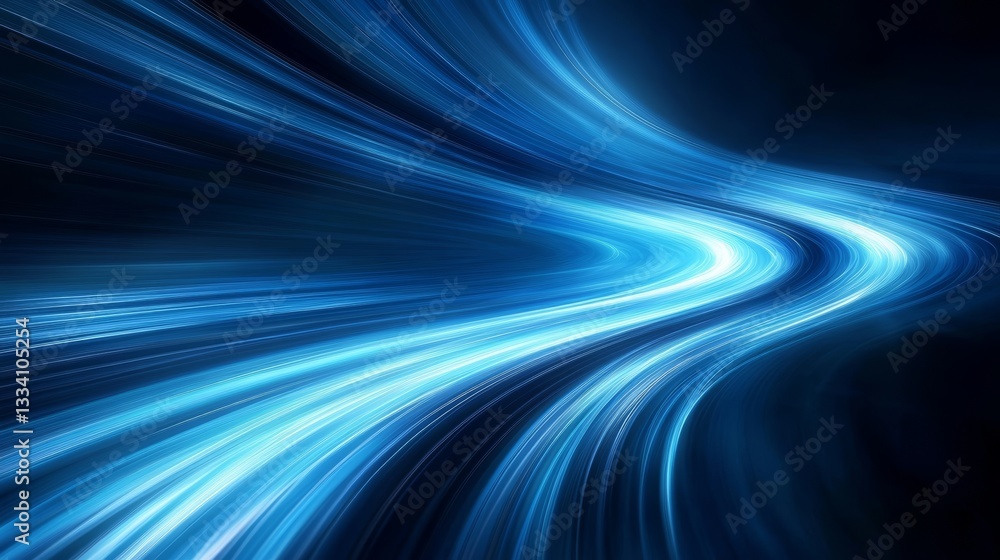 Aufkleber a dynamic display of light streams, creating a mesmerizing sense of motion and depth, featuring lumi