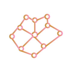 Neural Networks Vector Icon