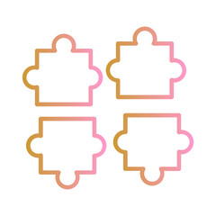 Puzzle Game Vector Icon