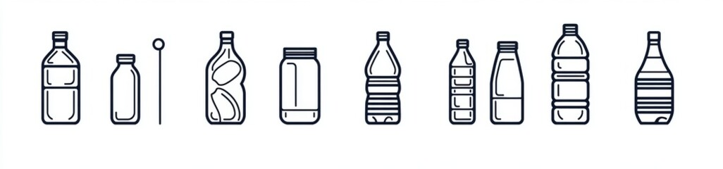 Recycling Plastic Bottles and Jars