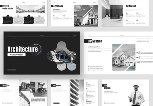 Architecture Project Proposal Presentation Layout