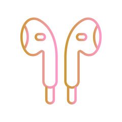 Earbuds Vector Icon