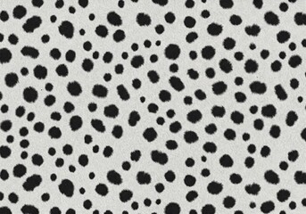 Obraz premium Dalmatian Pattern: Animal Fur Detail