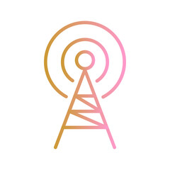 Radio Station Vector Icon