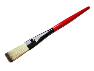Fototapeta premium Isolated Paint Brush Red