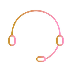 Headphones Vector Icon