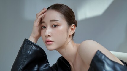 portrait of a young woman