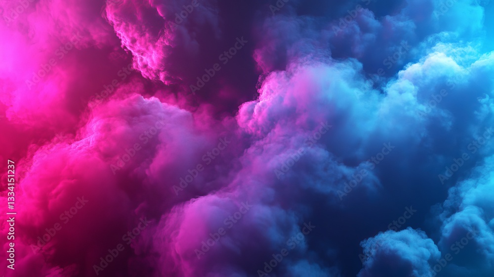 Poster abstract artificial intelligence concept – cloud computing and digital network connections represent