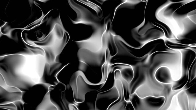 black and gray gradient Abstract white swirls on a black background, suitable for backgrounds, posters, cards, digital art, wallpaper, and printing designs for modern aesthetics.