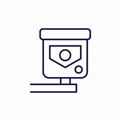 camera service icon sign vector