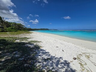 Plage de l'île de Maré Nouvelle Calédonie 