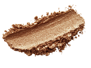 Isolated Golden Brown Eyeshadow Swatch