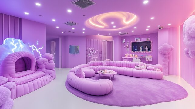 Lovely cutie house (purple room)