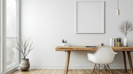 Minimalist Home Office Workspace Design