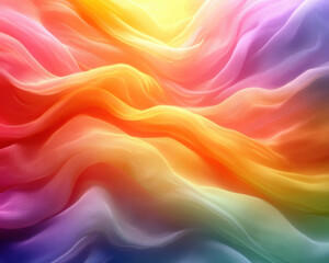 Obraz premium Colorful abstract background with flowing gradient waves
