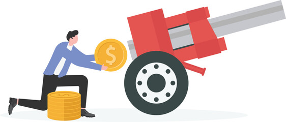 Business Strategy. illustrator 10 eps file
