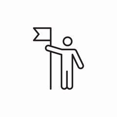 achievement ambition icon sign vector