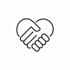 association volunteer icon sign vector