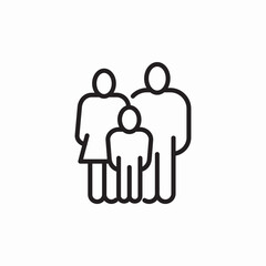 family support icon sign vector