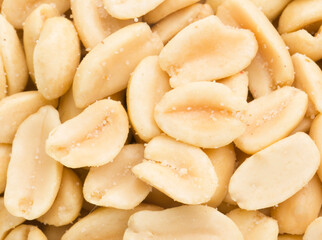 roasted peanuts background texture