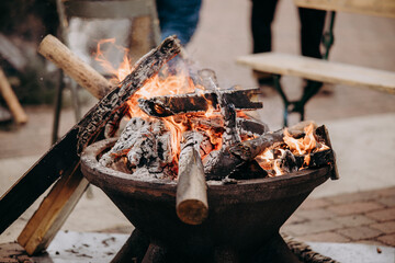 Rozpalone palenisko © rozentuzjazmowany