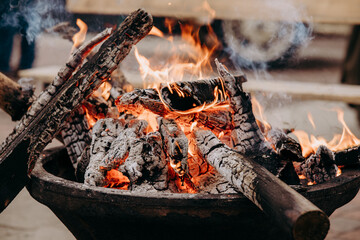 Rozpalone palenisko © rozentuzjazmowany
